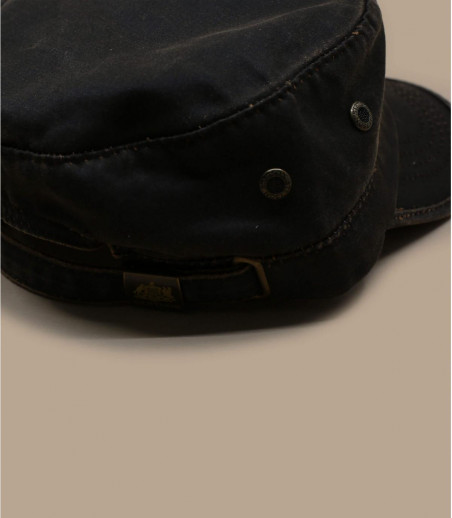 Stetson brown army cap